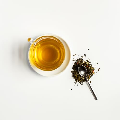 Image of Positively Tea, Organic Green Tangerine, Green Tea, Loose Leaf, 16 Ounce