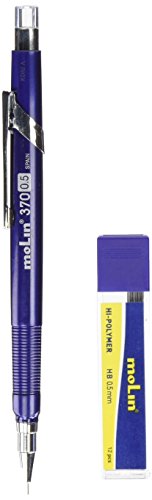 Molin PM360-01 - Blister portaminas metálico 0,5 + tubo minas