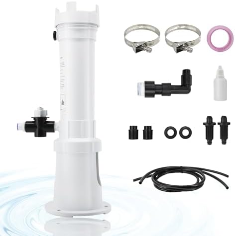 best chlorine feeder for water heater that will surprise you 5 R171016 Pool Chlorinator Compatible with Pentair R171016 Rainbow 300 Automatic Chlorine/Bromine Offline Pool and Spa Feeder, Upgraded Optimized Control Valve and Base, Up to 72,000 Gallons