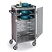 Lakeside Manufacturing Lakeside Late Tray Cart - Black