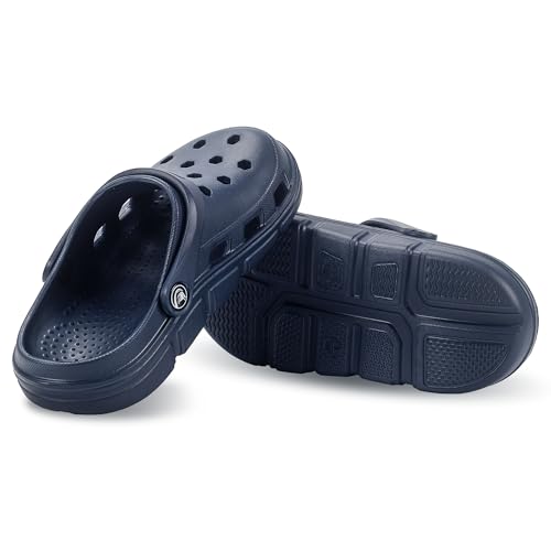 Image of PIMIO Garden Clogs for Women and Men,Slip On Work Shoes with Arch Support,Womens Mens Quick-Dry Water Shoes Casual Sandals,Comfortable Slippers