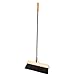 Cleaning Brushes for Household use Push Broom Brush Stiff Bristles Broom Head Horse Hair Scrub Brush with Long Handle Soft Bristle Broom Floor Sweeping Tool Outdoor Broom