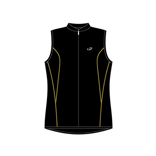 Hammerhead Hh3-Aero Elite, Camisa Sem Manga Para Ciclismo Mulheres, Preto/Amarelo P