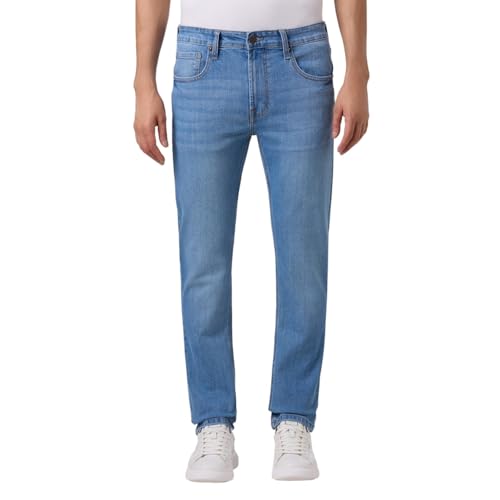 Image of Pepe Jeans Men's Slim Fit Jeans | Mid Rise | Stretchable Fabric | Jeans for Men | Available in Plus Size