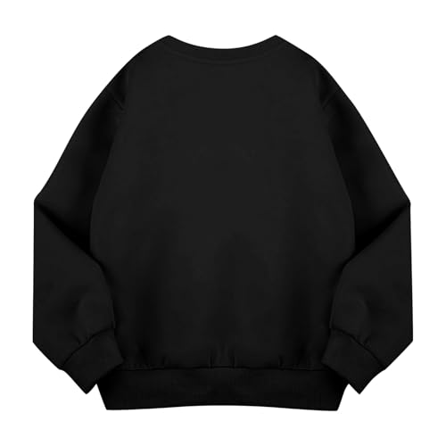 DOPOCQ Girls Long Sleeve Sweatshirts Cute Graphic Crew Neck Pullover Tops Fall Winter Fashion Preppy Clothes4