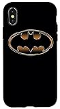 Batman design. Batman Black & Gold Embossed Shield - Phone Case is 100% authentic and officially licensed Batman merchandise!