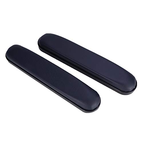 HEALLILY cuscino per sedia a rotelle imbottito per bracciolo sostituzione spugna gomito cuscino per sedia da ufficio sollievo avambraccio 2 pezzi (corto)