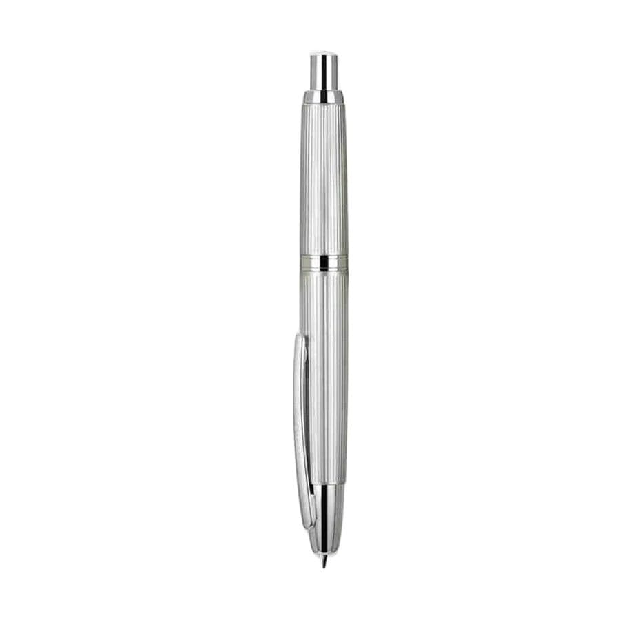 Stylo plume rétractable pointe fine 0.5 mm avec convertisseur encre flacon recharge pour écriture