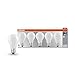 Produktbild OSRAM LED BASE Classic A60, matte Filament LED-Lampen aus Glas für E27 Sockel, Birnenform, Kaltweiß (4000K), 806 Lumen, Ersatz für herkömmliche 60W-Glühbirnen, 5er-Box