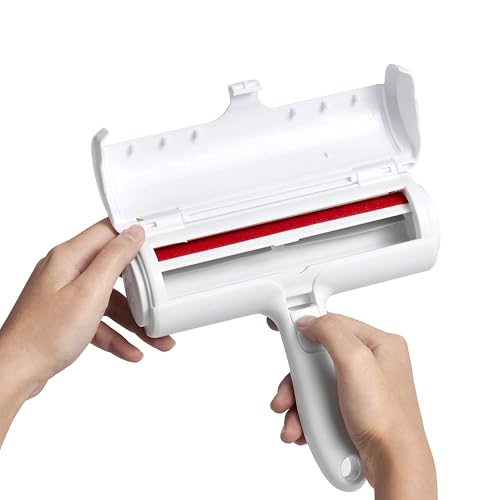 Image of Generic Pet Hair Removal Roller for Home, Washable, Quick and Mess Free Cleaning, White