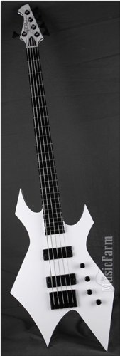 B.C. Rich Paolo Gregoletto Signature Warlock Electric Bass Guitar