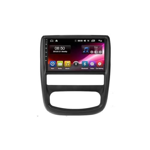 Navegación de Video del Automóvil para Renault Duster 2010 2015 Soporta Bluetooth, Control Volante, USB, WiFi, 4G, Mirror Link, GPS Navegador/Radio FM, 8 Nuclear 6G+128G