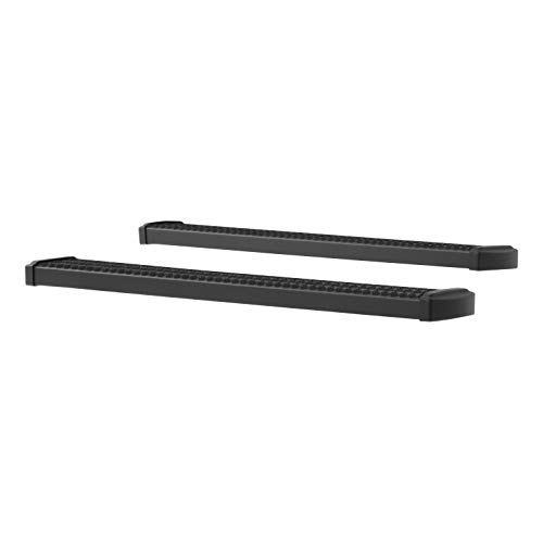 LUVERNE estribos laterales de aluminio negro 54 pulgadas miniatura 2