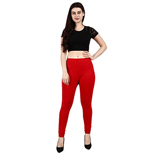 Image of Women's Plus Size Relaxed Fit Cotton Leggings - Multicolor Delights for Comfort and Style (Multicolor