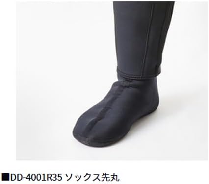 Amazon | ダイワ(DAIWA) ドライタイツ(先丸) ＤＤ－４００１Ｒ３５ ブラック ＬＡ | ダイワ(DAIWA) | ウェーダー