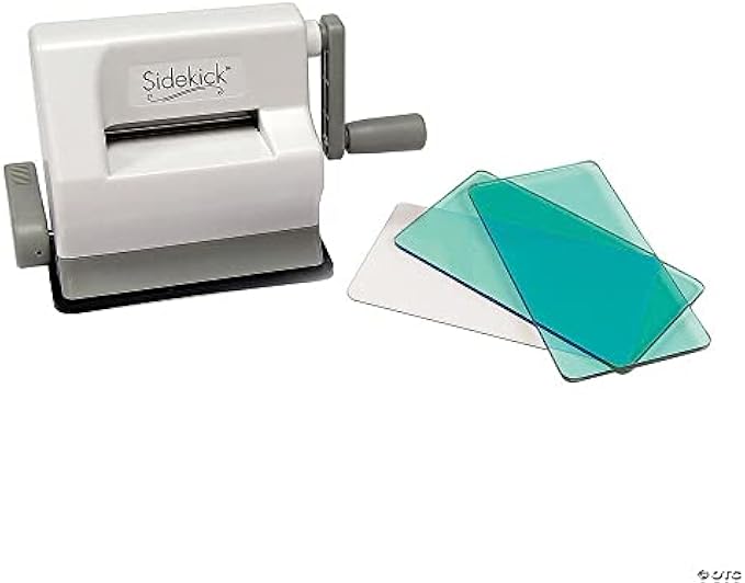 Sizzix Sidekick Starter Kit | White & Gray | 1 Set
