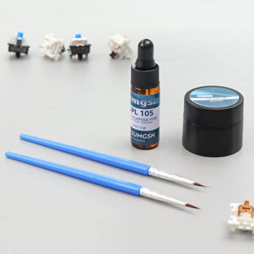 Sumgsn Keyboard Switch Lube Kit with GPL 205G0 GPL 105 Grease for Custom Mechanical Keyboard Switches Spring - Image 4