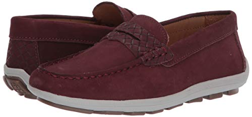 Image of Driver Club USA Kids' Kids Made in Brazil Fashion Genuine Leather Driving Loafer with Penny Detail