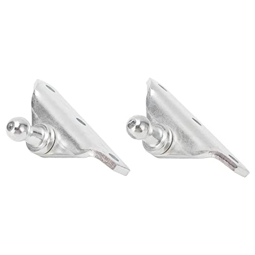 Suporte de pino esférico de 10 mm, suportes de montagem resistentes com mola a gás, 2 peças, aço zin