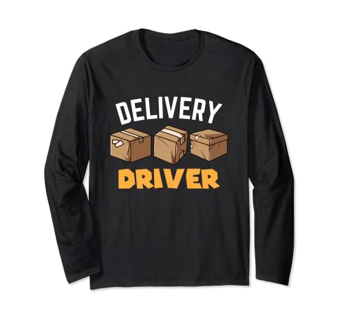 Regalo divertente del gestore del pacchetto del driver di consegna Maglia a Manica