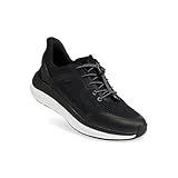 Kizik Slip On Sneakers: London - Comfortable All-Day Wear, Hands Free Convenience, Breathable Mesh Top, Mens Walking Shoes with Arch Support - Black M10