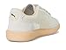 PUMA Women's Palermo Leather Sneaker, Warm White/Alpine Snow/Cashew, 7.5
