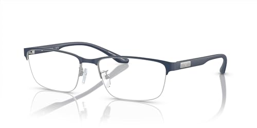 Image of Emporio Armani mens Ea1147 Rectangular Prescription Eyewear Frames