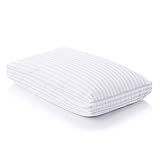 Malouf Convolution Gelled Microfiber with Convoluted Memory Foam Pillow - Down Alternative - King