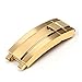 YIZE jiuying Store 9mm Edelstahl Faltschnalle Glide Lock Kompatibel mit Rolex Submariner Oysterflex Daytona mittlere Greenwich-Zeit Uhren-Bandband-Bereitstellungsverschluss