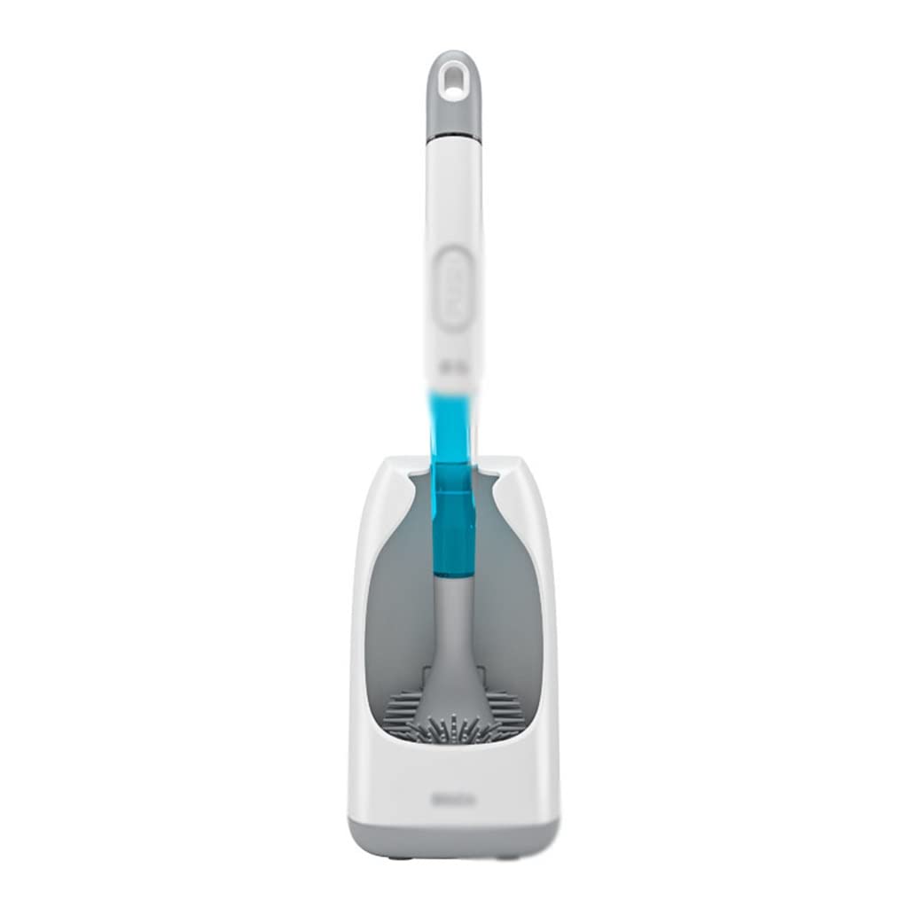 Outil de nettoyage de toilette ergonomique pour éliminer le tartre caché sous les rebords