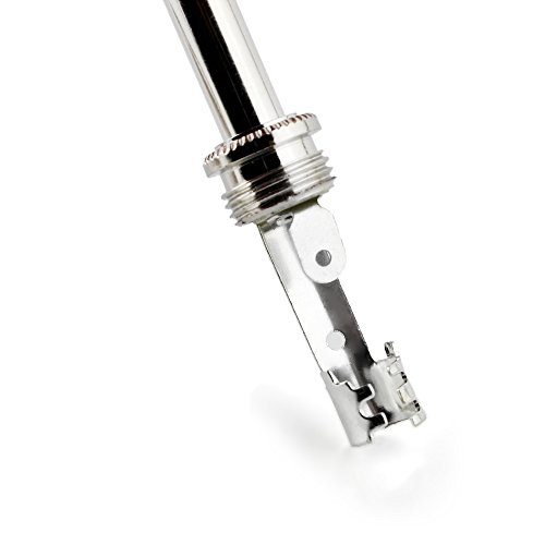 Aufgeld Audio Premium 1/4" Plugs Connectors For Speaker Cables, Patch Cables, Snakes - Ts Male Mono 1/4 Inch Phono 6.3Mm Phone Plug Bulk (4 Pack) #TOP4