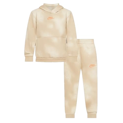 Nike Hoodie Set Powder Play Little Kids Lightweight Fleece 2-Piece Pullover Set with Futura Logo2