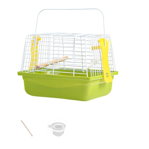 Cage en fil de fer pour perroquet et conure avec plateau amovible - 2