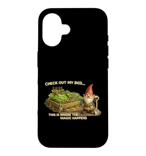 Where The Magic Happens Garden Gnome ��ؖ�؃��[���A �X�}�z�P�[�X iPhone 16 �p