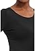 Healing Hands Women's Underscrub Soft Knit Melissa Longsleeve Scrub Tee with Breathable & Easy Care Fabric 5047, S, Black