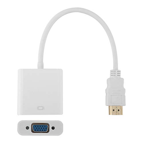 Lolay HDMI VGA ϊA_v^ hdmi vgaϊP[u D-SUB 15sHDMI IX to VGA X 1080P vWFN^[ PC HDTV p HDMI - VGA ϊ A_v^[PC DVD HDTVp (zCg)