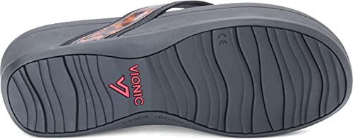 Vionic Pacific High Tide - Women's Platform Sandal Black-Tortoise - 10 Medium #TOP6