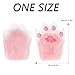 hbbhml Faux Fur Plush Furry Cat Claw Gloves Fursuit Animal Fox Paws Mittens Halloween Cosplay Costume Accessories for Adult