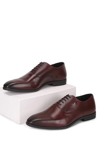 Image of Louis Philippe Men Leather Oxfords