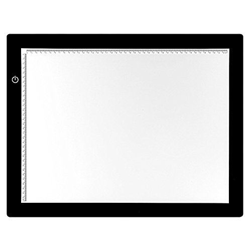 A2 LED ultra delgado caja de luz Dimmable fotográfico 5600K A2 panel ligero ligero Cover