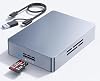 Lector de tarjetas microSD Express, lector de tarjetas SD de alta velocidad USB-C y USB-A para tarjetas microSD Express, microSDXC, microSDHC, SDXC, SDHC, para laptop 2