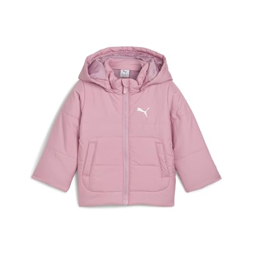 PUMA - Chaqueta acolchada con capucha Minicats para niños unisex, aislante (paquete de 1)