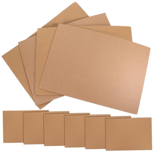 TEHAUX 10sheets Protective Corrugated Board for Shipping and Packing Versatile Industrial Packaging for Safe Transport of Items