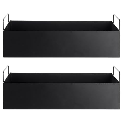 BUTLERS (2 Stück Pflanzkasten aus Metall wetterfest B 45 x T 17cm...