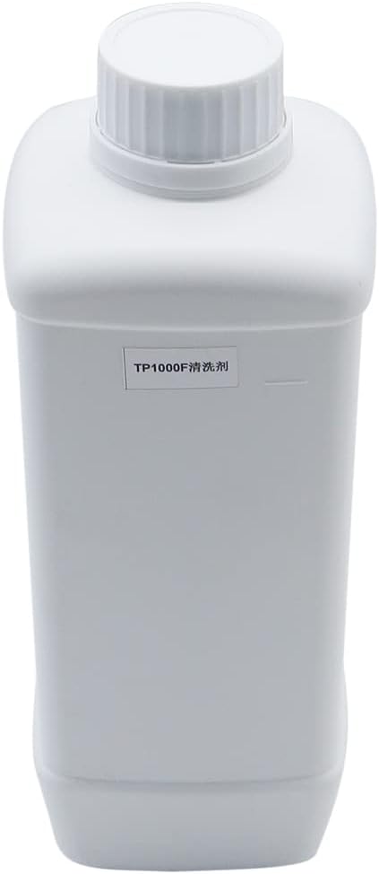 QOMOLANGMA 1L DTF Ink Cleaning Solution Cleaning Fluid Direct to Transfer Film Cleaning Solution for Water-Based Printheads