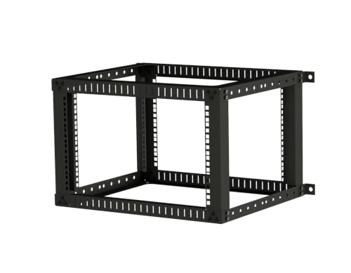 Image of XtremeMiner 19 Inch U Rack Mount Server Frame 18 Inch Depth (6U-18in Deep-Wall Mount)