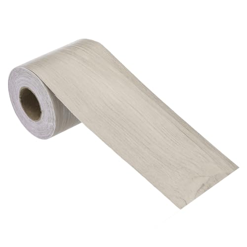 Image of MECCANIXITY Wood Grain Repair Tape, 2 Inch x 33 Feet Self Adhesive Wood Grain Tape Multi-Purpose Wallpaper Border Trim for Furniture Floors Windows Doors Tables Home DIY Projects, Brown