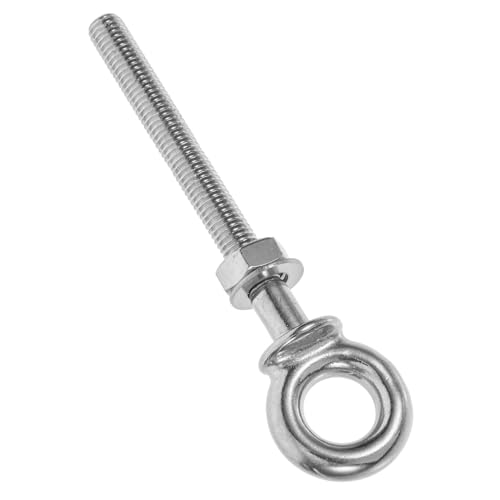 OKUMEYR Ojalá Título Cumpla Requisitos Especificados Anilla De Elevación De Acero Inoxidable Tornillo Con Tuerca y Arandela Para Aplicaciones Marinas y Exteriores Resistente La