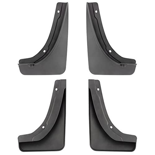 Image of BOXI Set of 4 Front and Rear Side Mud Flaps Splash Guards Fit for Cadillac XT4 2019 2020 Sport Utility 2.0L