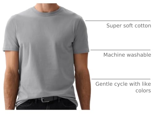 Image of Gap Mens Everyday Soft Crewneck T-Shirt Tee